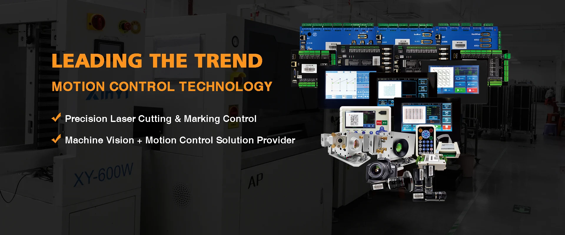 Control de corte con láser de precisión y marcado