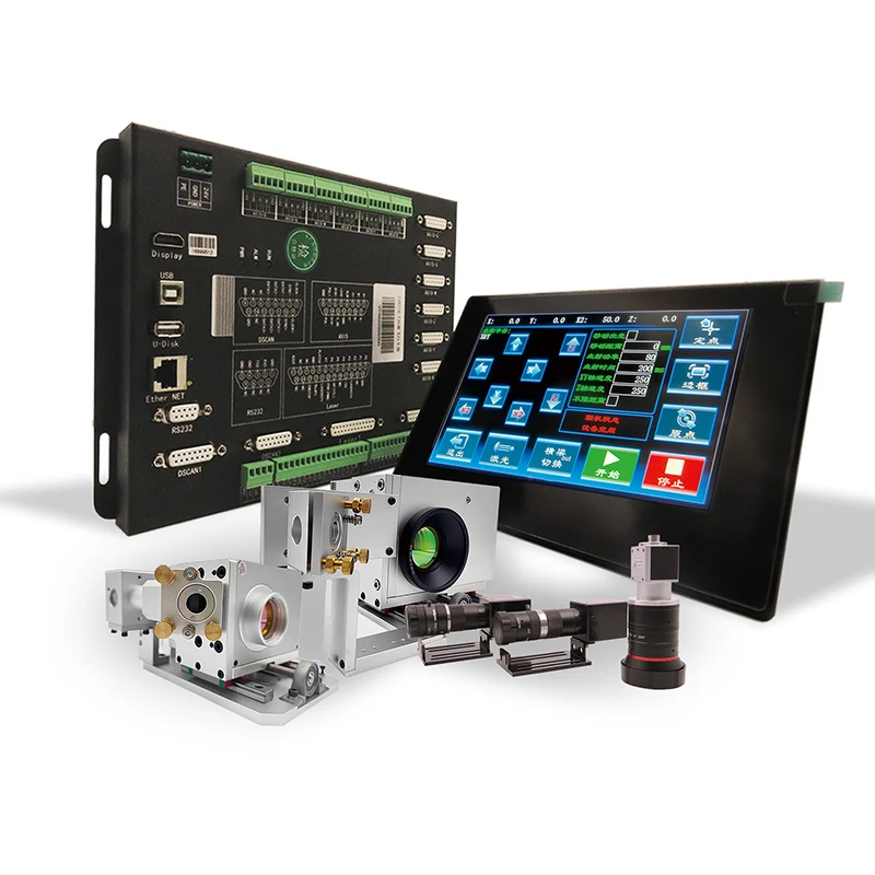 ZJS716-130 Galvanometry Dual Flight Vision Sistema de control láser