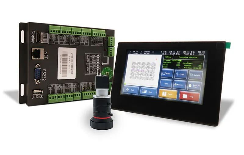 ZY7142G-2000 Panoramic Vision Laser Control System For Clothing