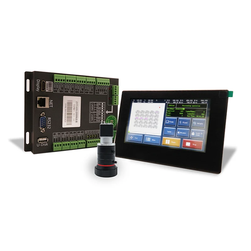 Sistema de control de láser de visión panorámica zy7142g-2000 para ropa