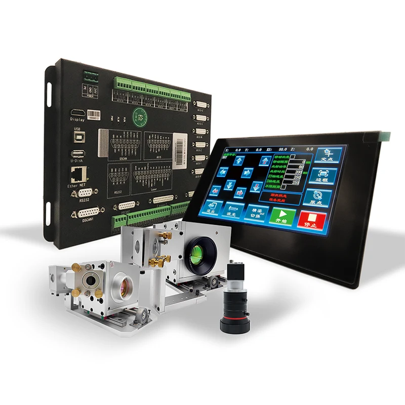 Controlador láser de visión de doble vuelo de ZJS716-2000 para procesamiento de formato grande