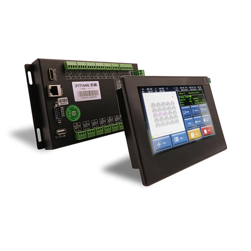 Sistema de control de láser y grabado con láser zy7164g
